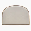 Arch Bed Head Natural Linen King