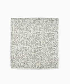 Athena Handblock Natural Coverlet Large