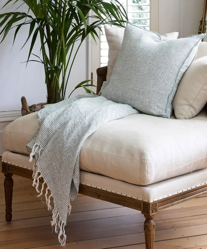 Bayside Pinstripe Throw