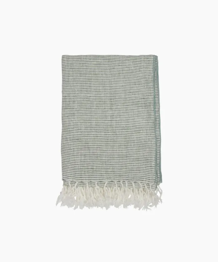Bayside Pinstripe Throw