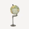 Castor Globe on Stand Small