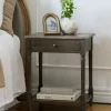 Chloe Bedside Oak Grey