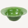 Dragonfly Stoneware Green Salad Bowl Large