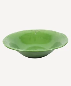 Dragonfly Stoneware Green Salad Bowl Small