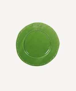 Dragonfly Stoneware Green Side Plate