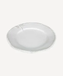 Dragonfly Stoneware White Side Plate