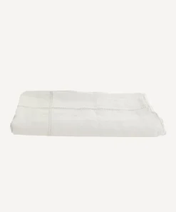 Emilie Linen Duvet Cover Queen Ecru