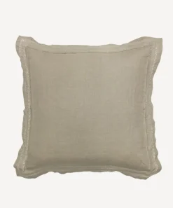 Emilie Linen Euro Pillow Cover Sand (2PC)