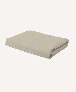 Emilie Linen Fitted Sheet Queen Sand
