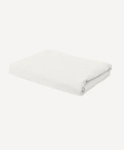 Emilie Linen Fitted Sheet Super King Ecru