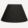 Empire Linen Shade Black 50cm