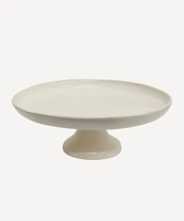 Franco Rustic White Cake Stand