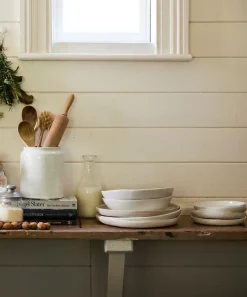 Franco Rustic White Charger Plate