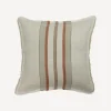Herringbone Stripe Linen Cushion Cover Natural