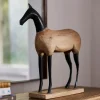 Horse Décor Wood & Iron