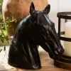 Horse Head Décor Bronze Finish