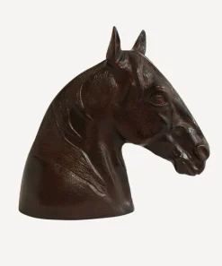 Horse Head Décor Bronze Finish