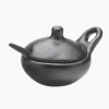 La Chamba Sauceboat with Lid and Spoon (3PC)