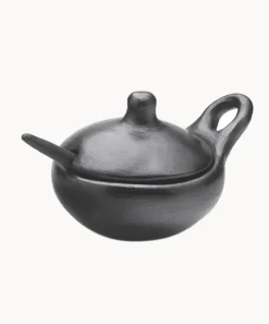 La Chamba Sauceboat with Lid and Spoon (3PC)
