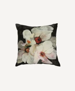 Magnolia Charcoal Cushion Cover