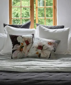 Magnolia Light Blue Cushion Cover