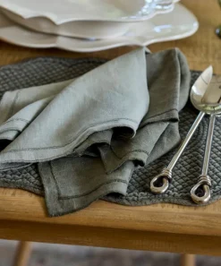 Riley Napkin Fog Blue