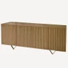 Roderick Ridged Sideboard Natural