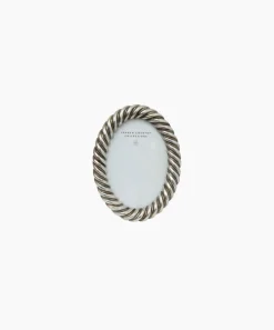 Rope Oval Photo Frame 4x6