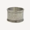 Round Pewter Napkin Ring (4PC)