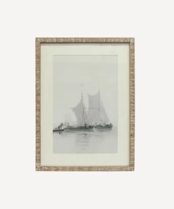 Sail Boat and Dingy Print