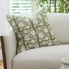 Salta Floral Chartreuse Cushion Cover