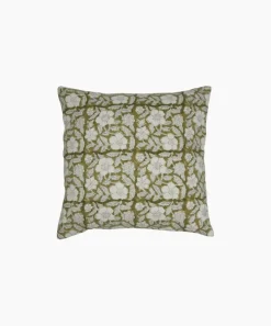 Salta Floral Chartreuse Cushion Cover