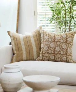 Salta Floral Marigold Cushion Cover