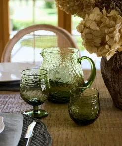 Serena Green Wine Goblet