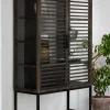 Slatted Display Cabinet