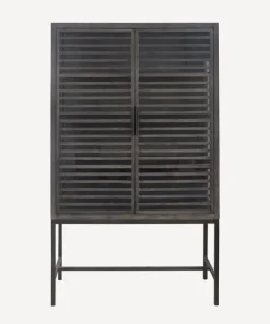 Slatted Display Cabinet