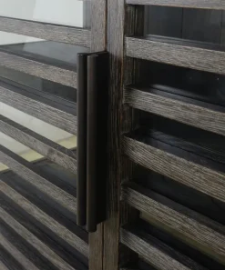 Slatted Display Cabinet