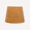 Tapered Drum Velvet Shade Gold 20cm