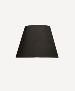 Tapered Shade Linen Black 35cm