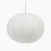 Thea Sphere Chandelier White Large