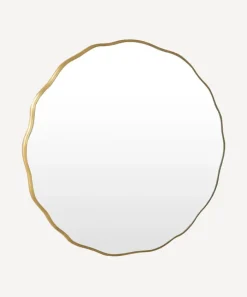 Wave Circle Mirror Large