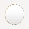 Wave Circle Mirror Small