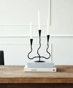 Wavy 3 Cup Candle Holder