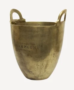 Wine Bucket Burnt Pewter Large