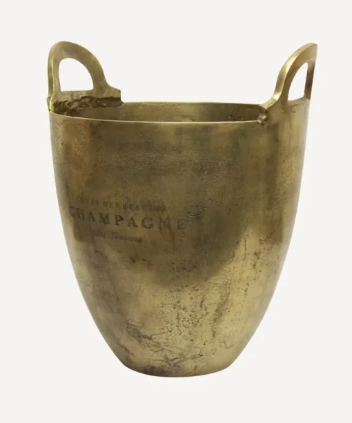 Wine Bucket Burnt Pewter Large